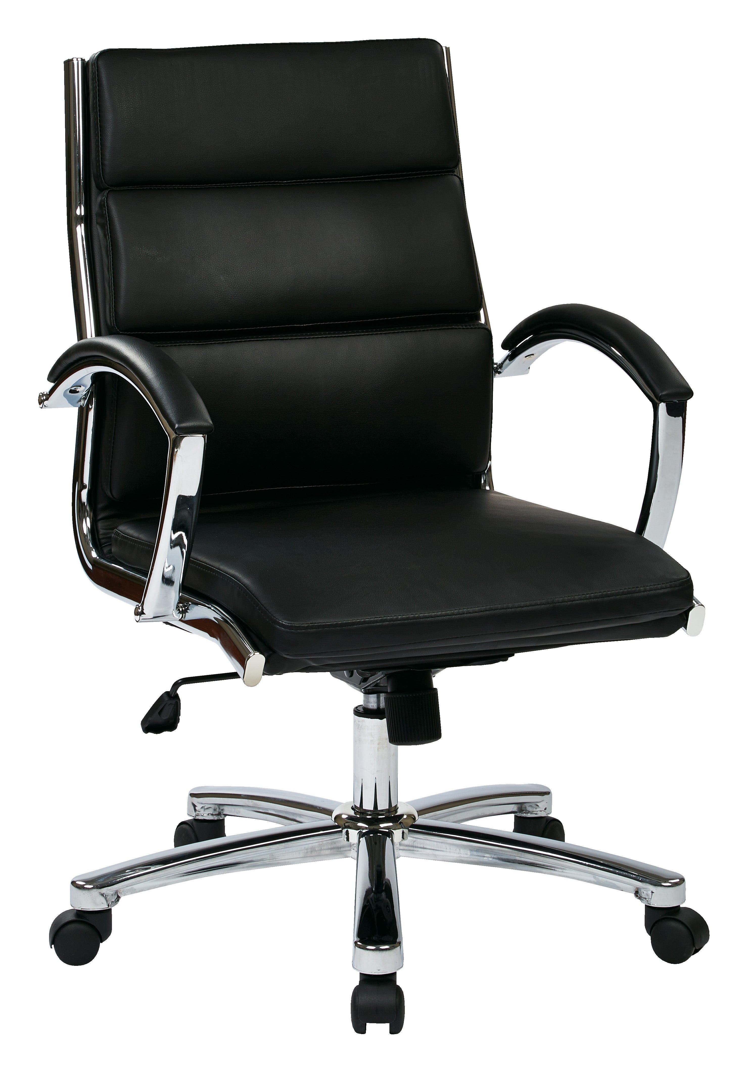Mid Back Exec Faux Lthr Chair